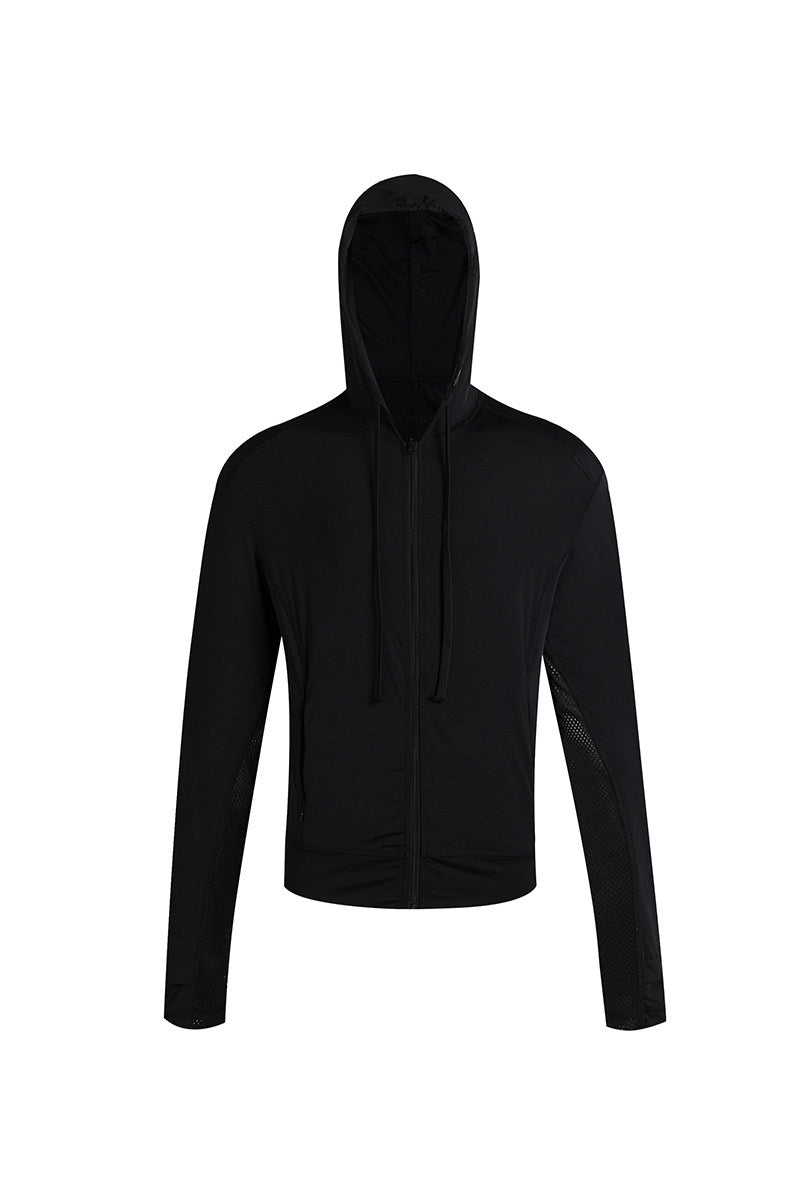 High Stretch Ice-Feel UV Protection Hooded Jacket WN26702