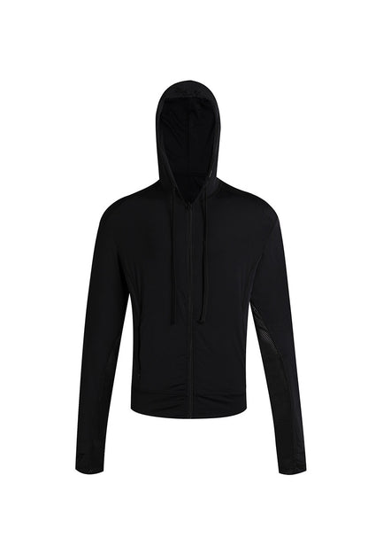 High Stretch Ice-Feel UV Protection Hooded Jacket WN26702