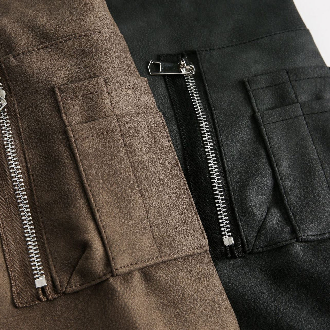 Heavy-Duty Simple Zipper Hooded Jacket WN13001