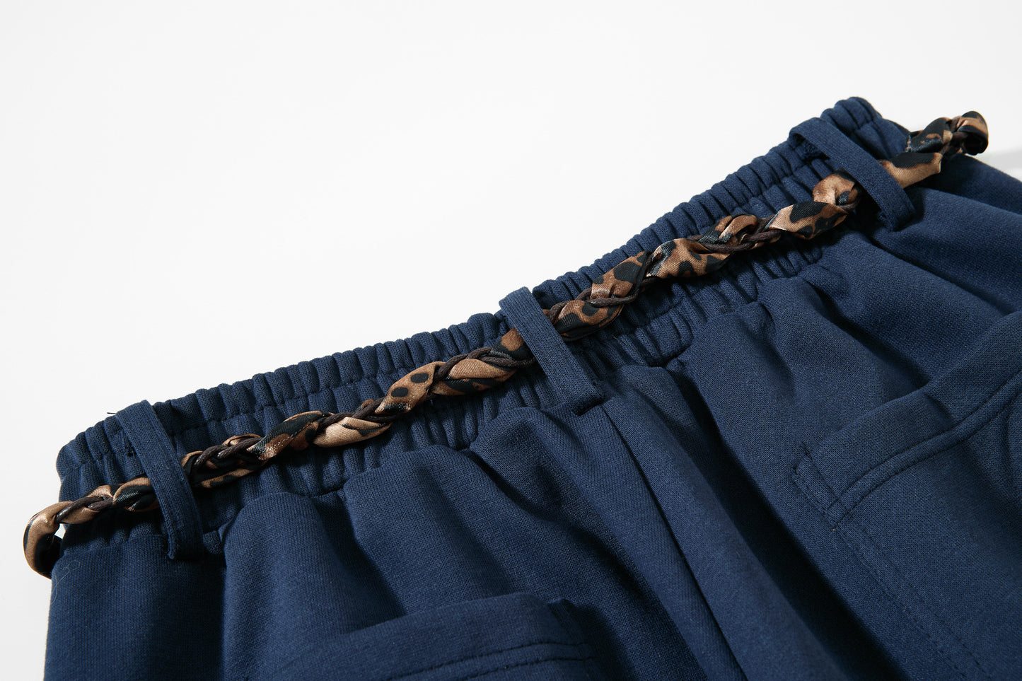 Sporty Curved Wide Leg Pants WN25690