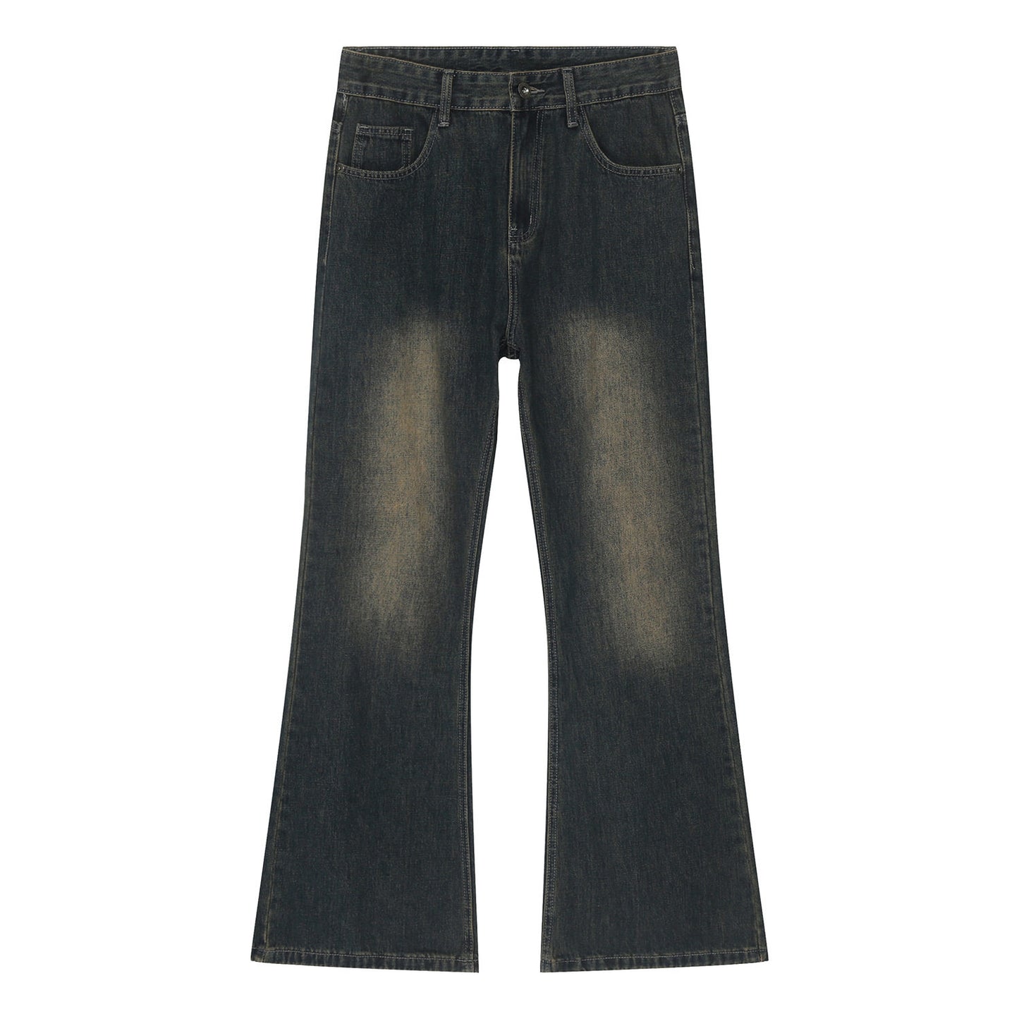 Washed Denim Jacket & Wide Leg Denim Jeans Setup WN24873