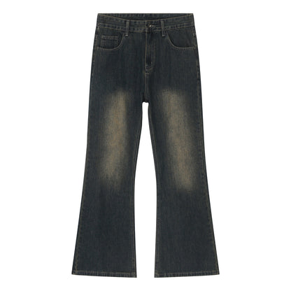 Washed Denim Jacket & Wide Leg Denim Jeans Setup WN24873