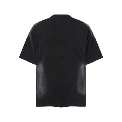 Studs Washed Short Sleeve T-Shirt WN25501