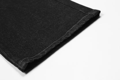 Gothic Embroidery Straight-Leg Denim Jeans WN11292