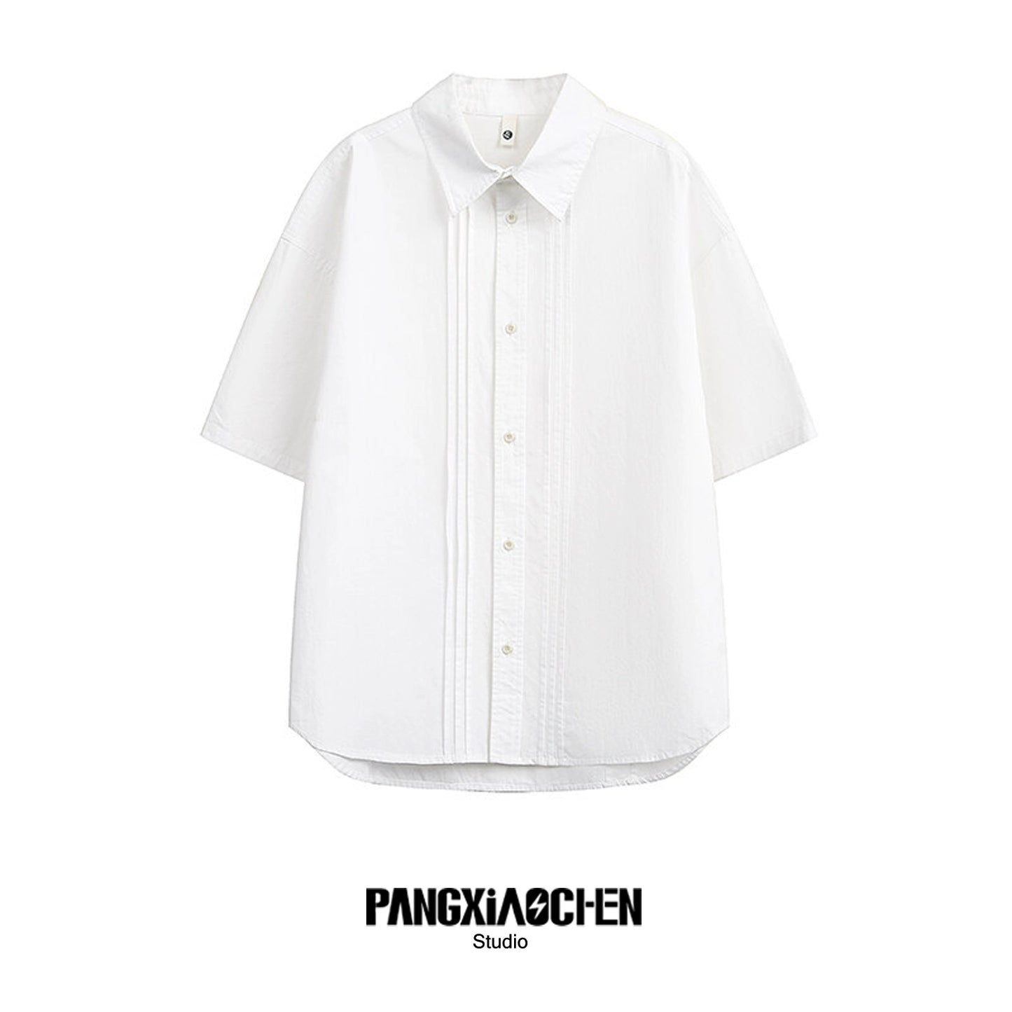 Tassel Design Oversize Short Sleeve Shirt WN20156