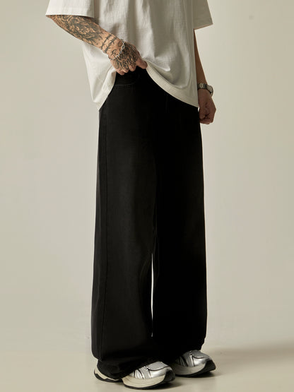 Plan Wide-Leg Straight Pants WN7754