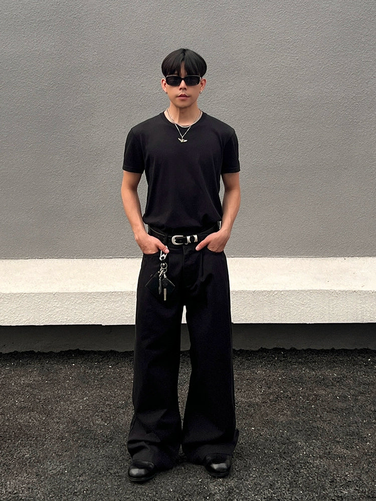 Draping Wide Leg Pants WN19461