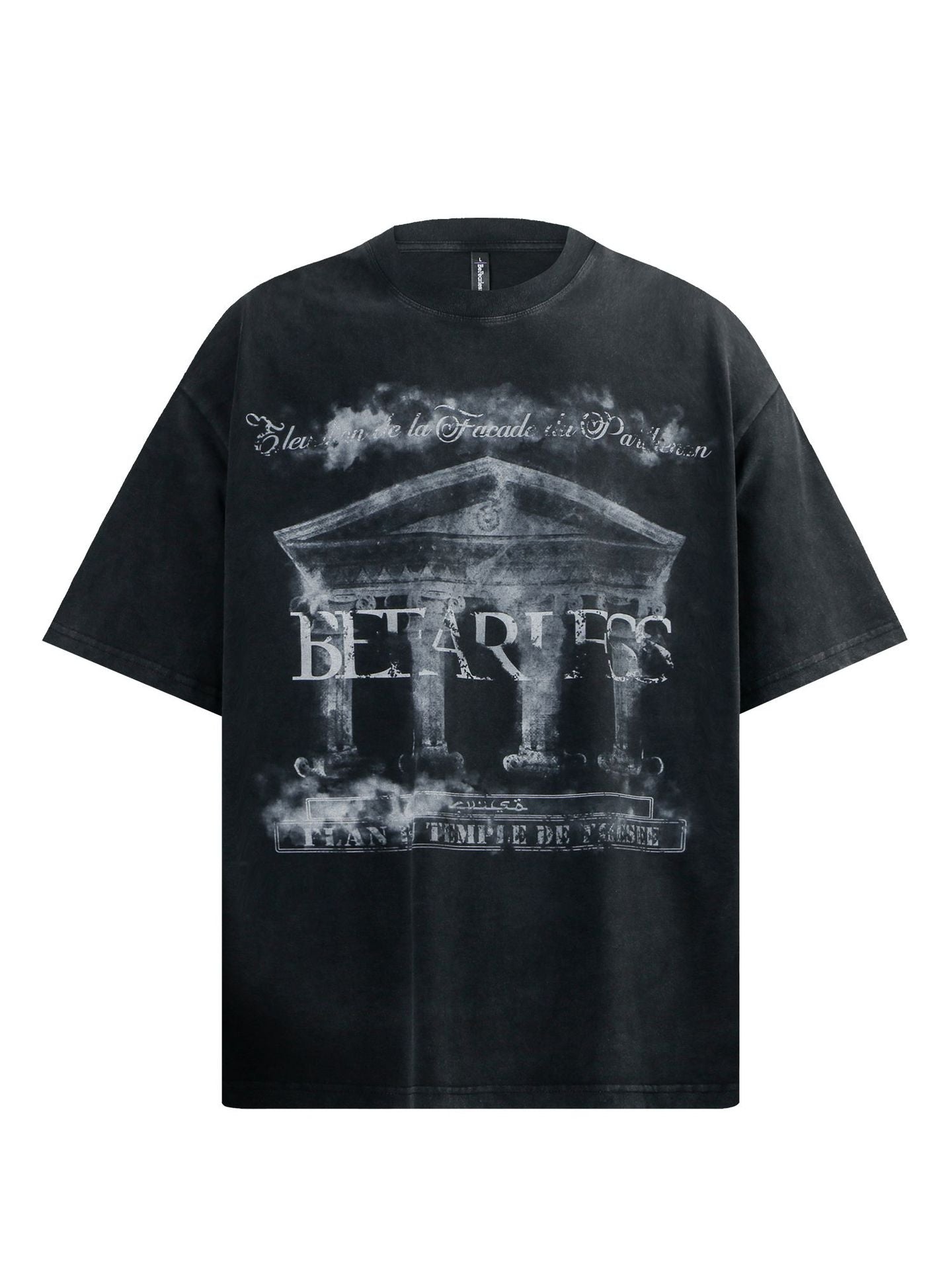 Washed Palace Print Oversize Short Sleeve T-Shirt WN26339