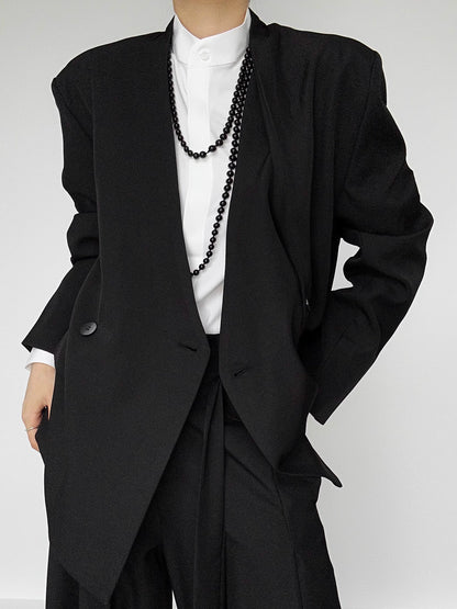 Ribbon Detail Tailored Jacket WN19616