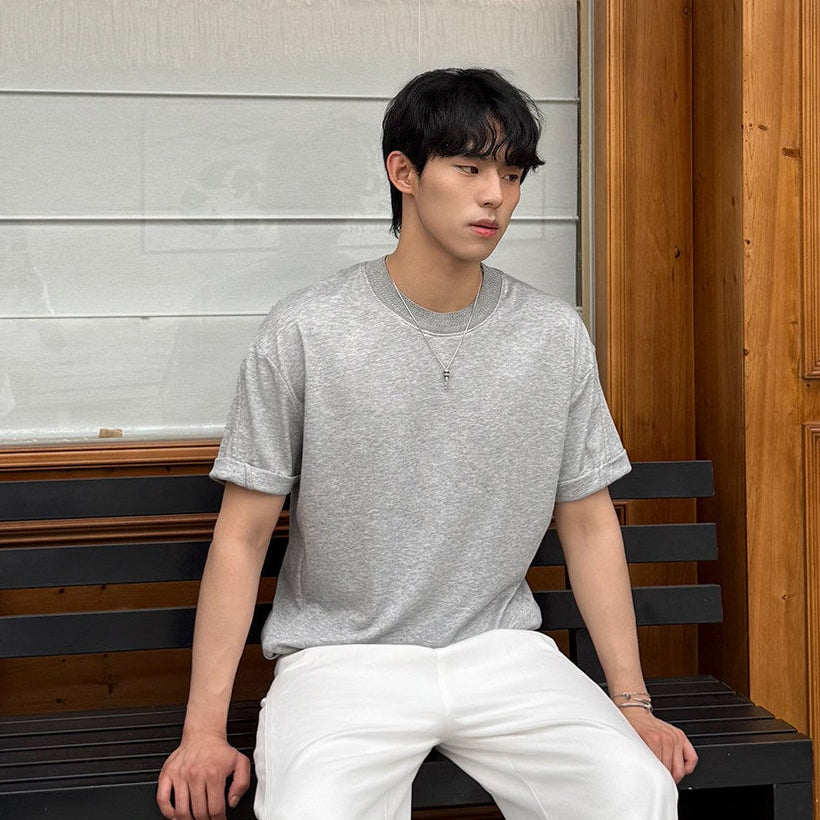 Plain Short Sleeve T-Shirt WN25013