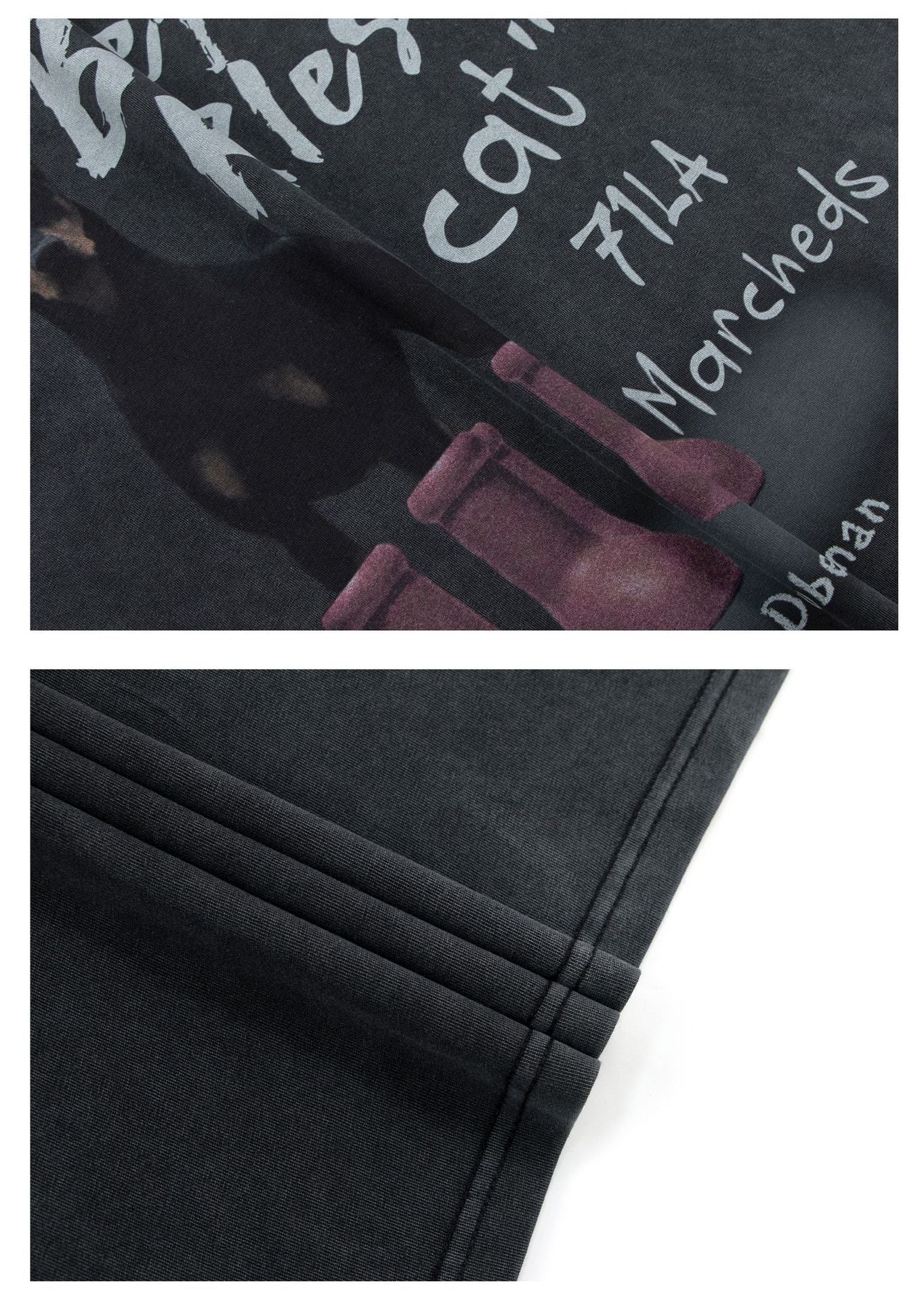 Dog Graphic Letter Print Short Sleeve T-Shirt WN26224
