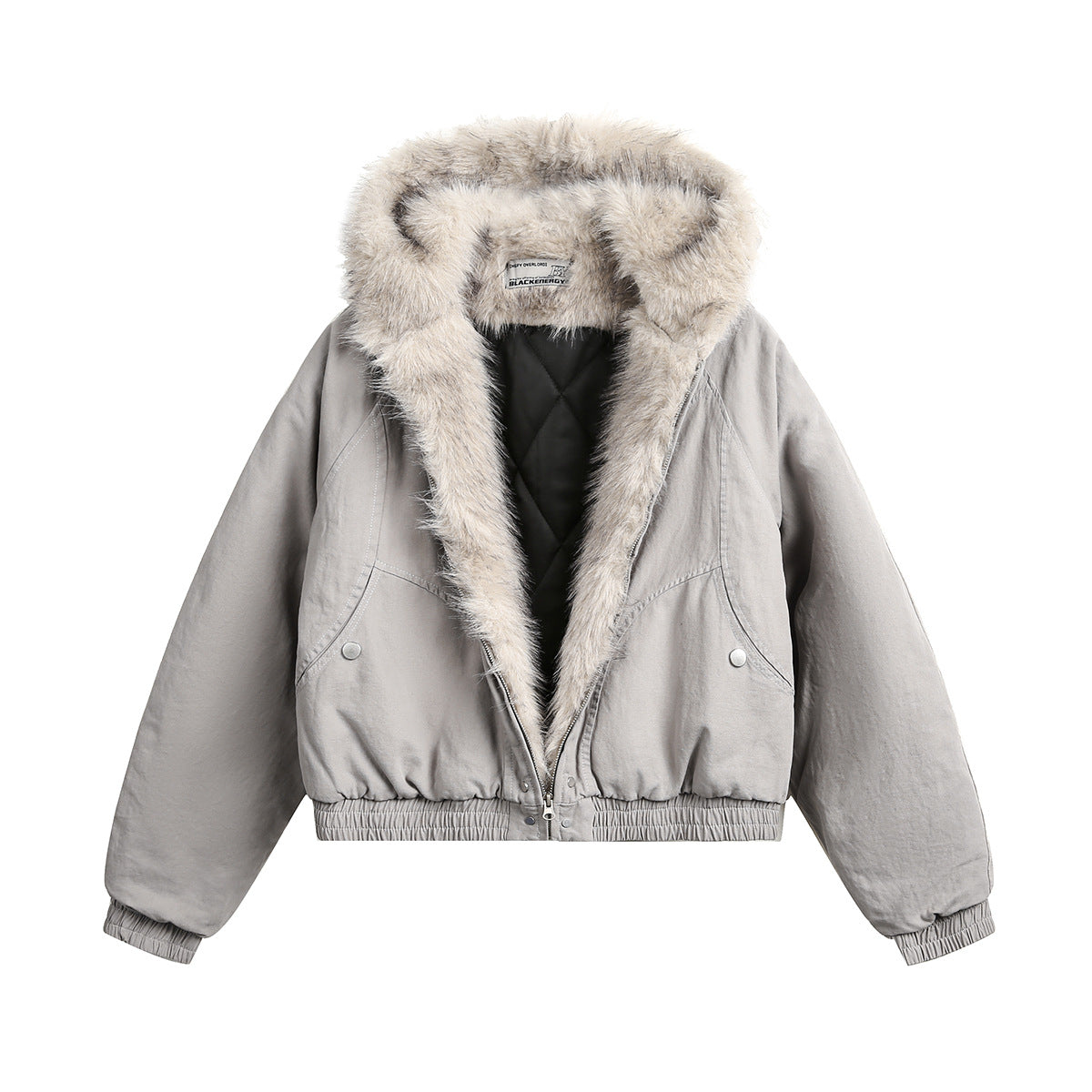 Fur Collar Thermal-Lining Padded Jacket WN11323