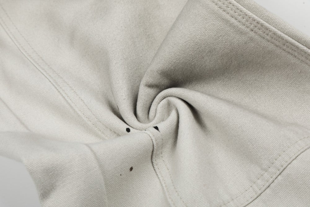 Washed Wrinkle Detail Wide Leg Denim Jeans WN28005