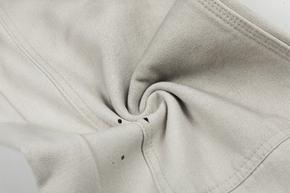 Washed Wrinkle Detail Wide Leg Denim Jeans WN28005