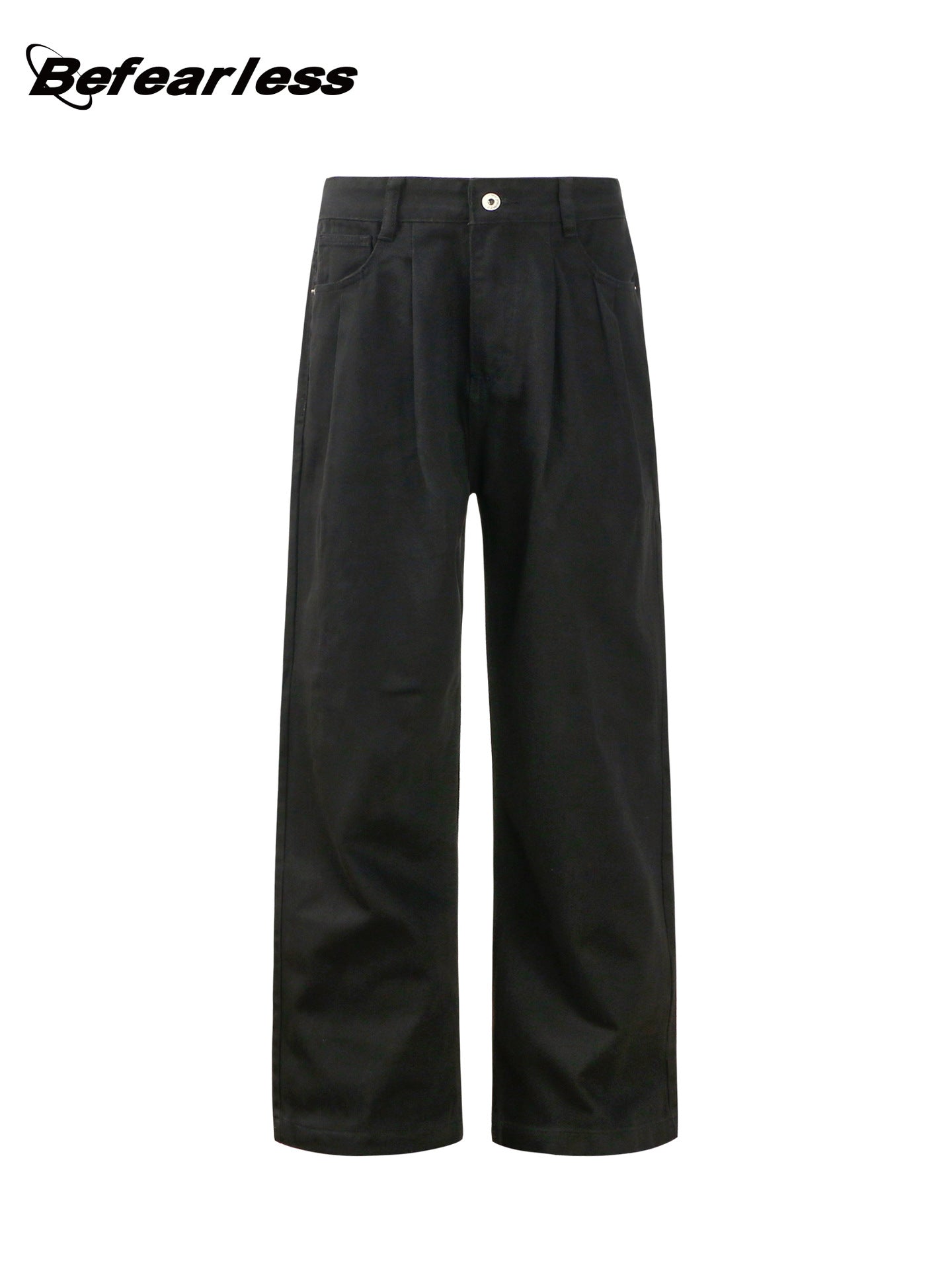 Washed Straight Wide Leg Pants WN26315