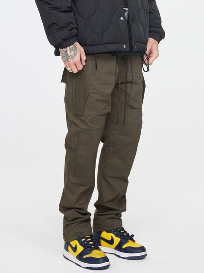 Multi-Pocket Utility Cargo Pants WN12280