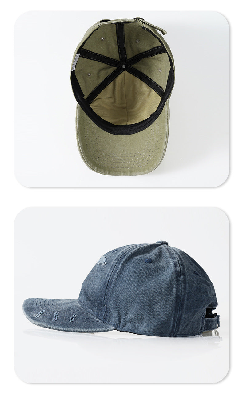 Damage Washed Baseball Cap WN6618