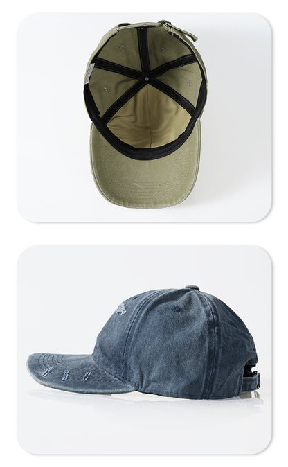 Damage Washed Baseball Cap WN6618