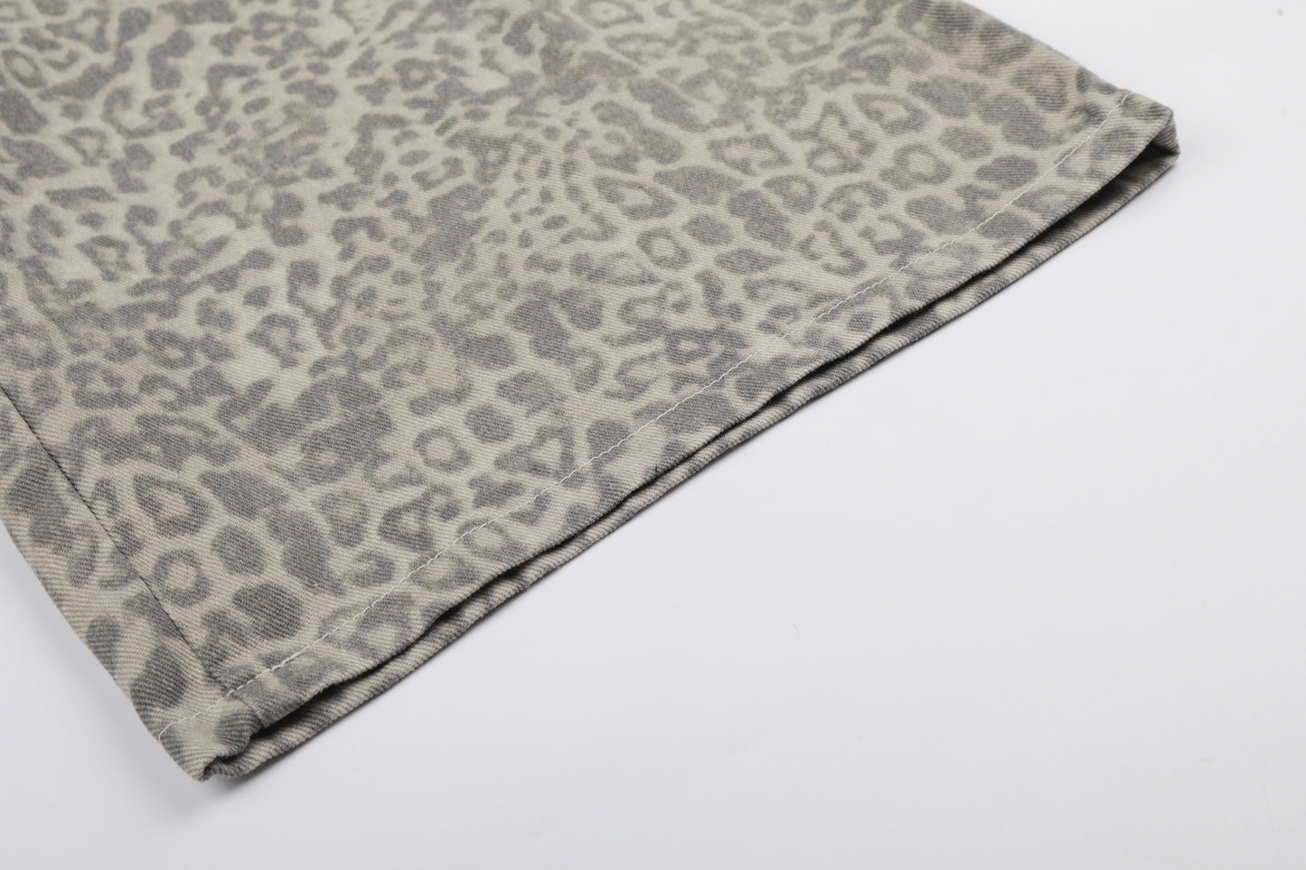 Leopard Star Pocket Half Pants WN25521