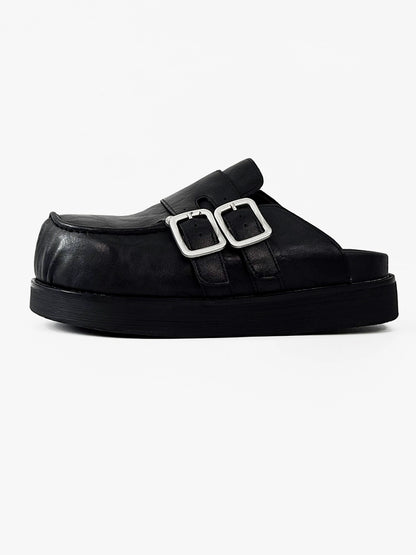 Derby Platform Mule Shoes WN19162