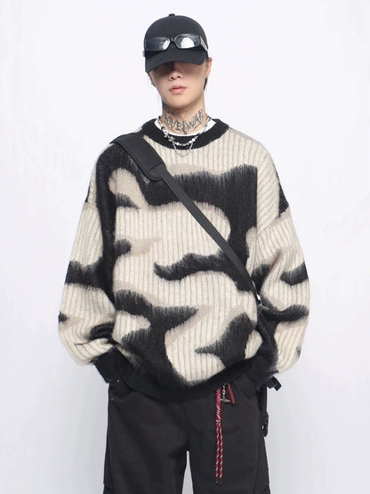 Oversize Knit Sweater WN10941