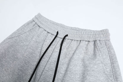 Deconstruction Curved Leg Wide Leg Sweatpants WN26160