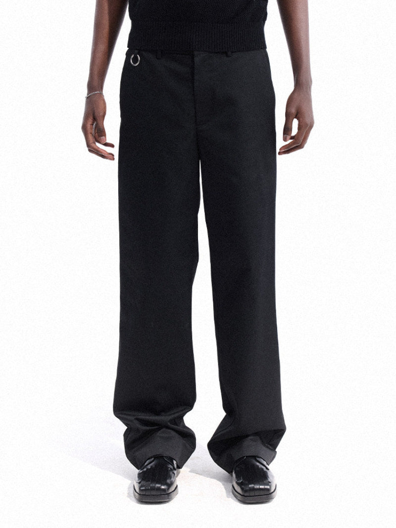 Waist Ring Wide Leg Trousers WN27102