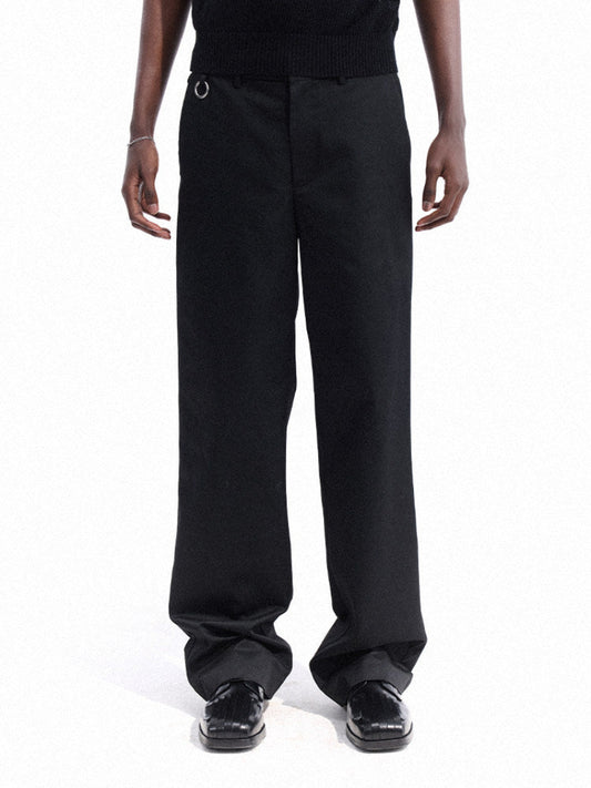 Waist Ring Wide Leg Trousers WN27102
