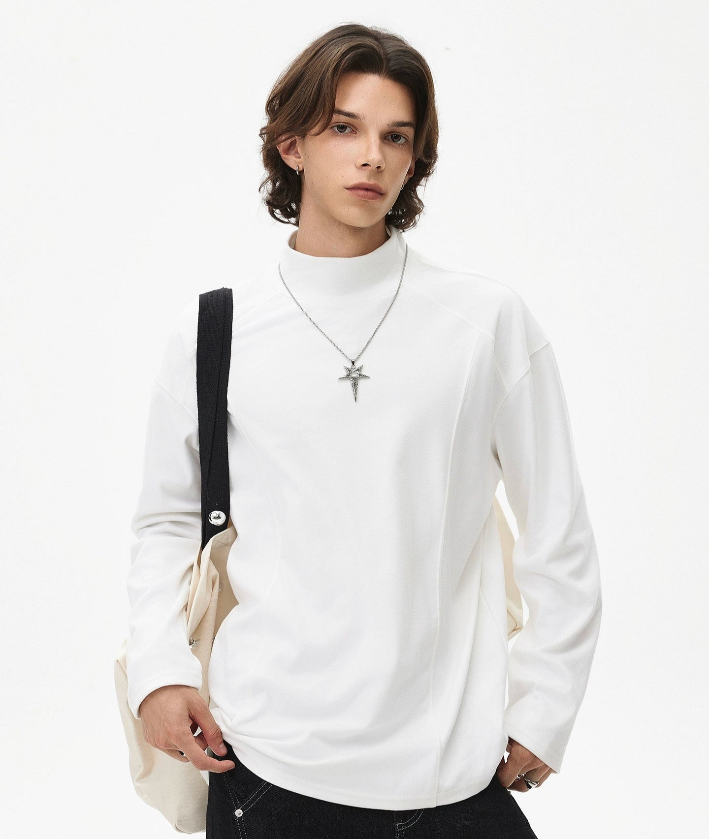 Thermal High-Neck Long Sleeve T-Shirt WN21447