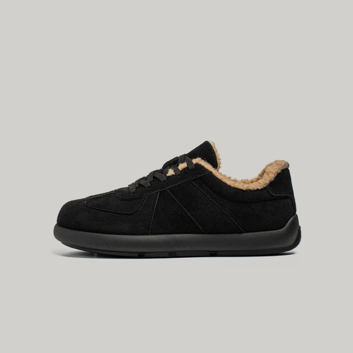 Fleece Lining Lace-Up Sneakers WN23523
