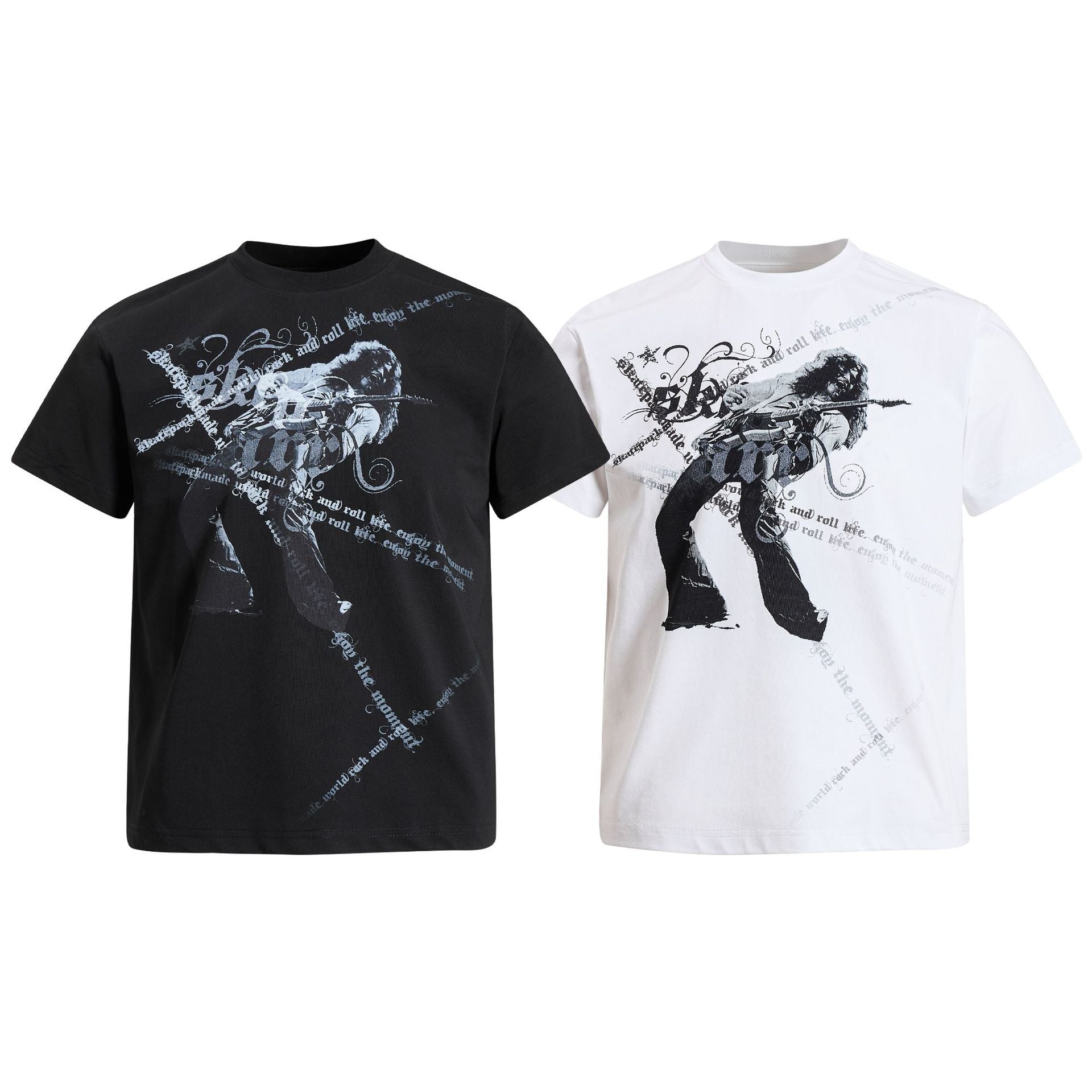 Abstract Pattern Short Sleeve T-Shirt WN25926 – WONDER NOAH