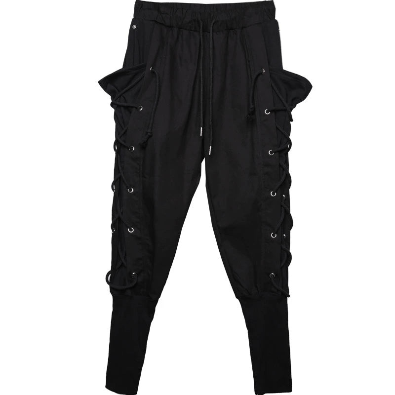 Drawstring Slim Cuffed Pants WN22340