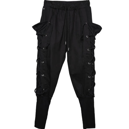 Drawstring Slim Cuffed Pants WN22340