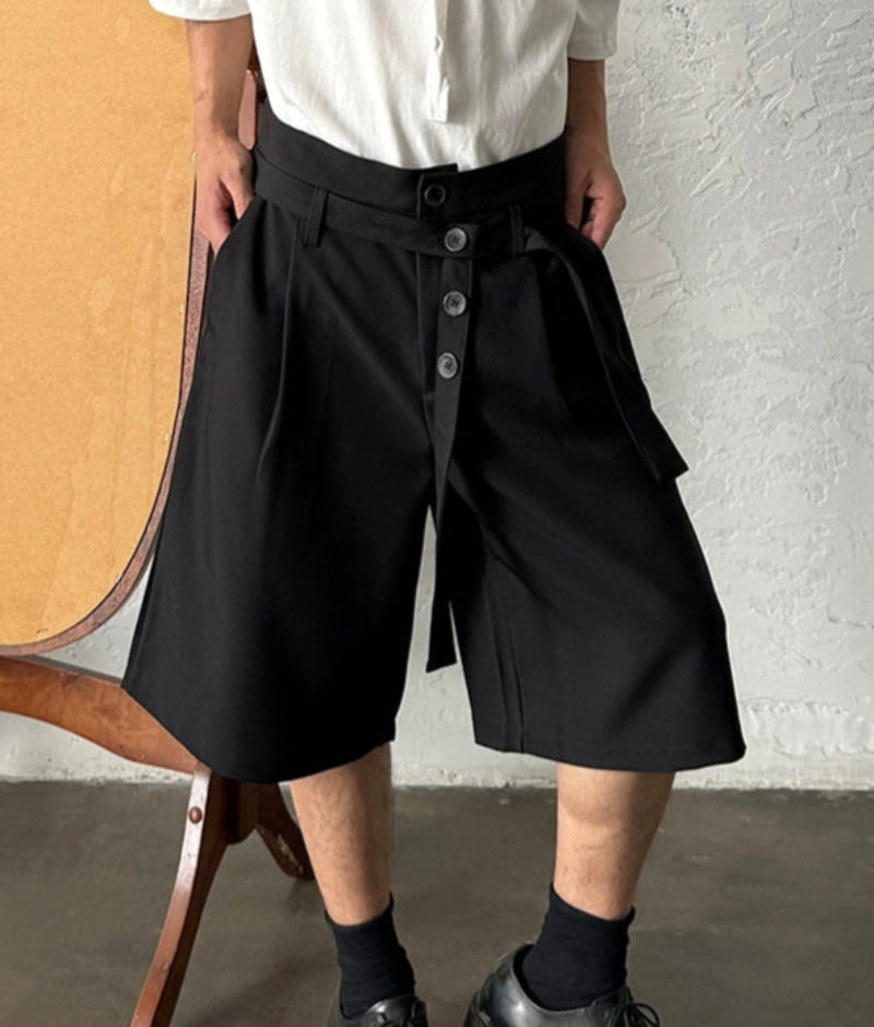 Simple Straight Half Pants WN20017