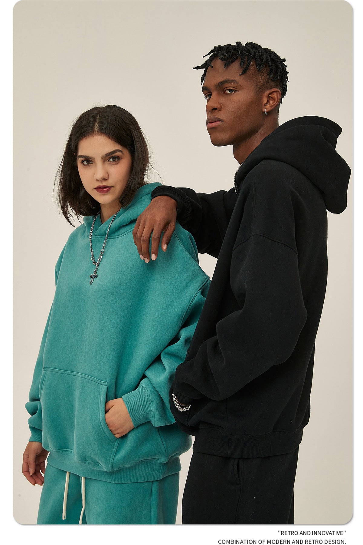 Oversize Heavyweight Hoodie & Heavyweight Sweatpants Setup WN6638