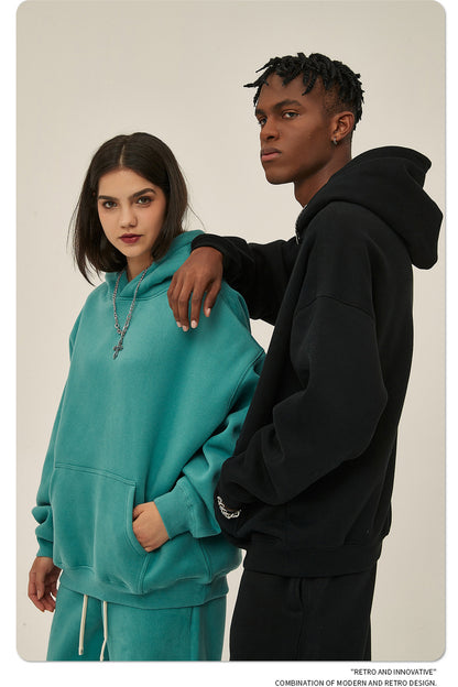 Oversize Heavyweight Hoodie & Heavyweight Sweatpants Setup WN6638-K