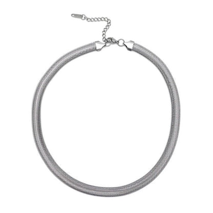 Snake Bone Titanium Steel Bracelet WN19229