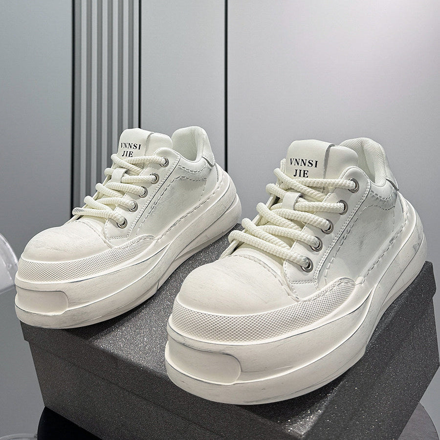 Lace Up Platform Thick Sole Sneakers WN24638