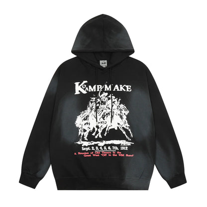 Graffiti Spray Paint Pullover Hoodie WN8387