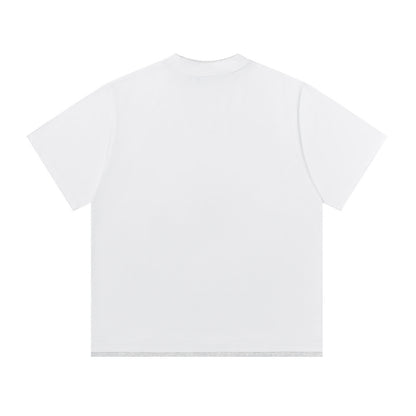 Letter Print Oversize Short Sleeve T-Shirt WN26898