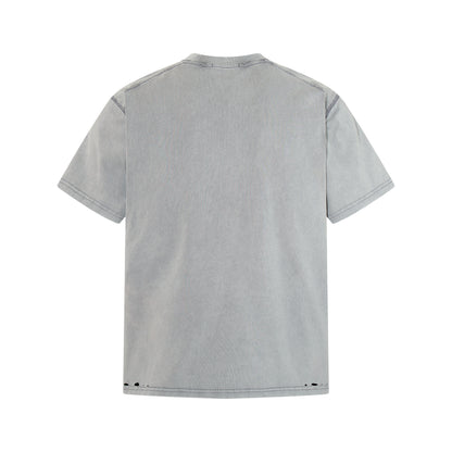 Washed Damage Short Sleeve T-Shirt WN25378