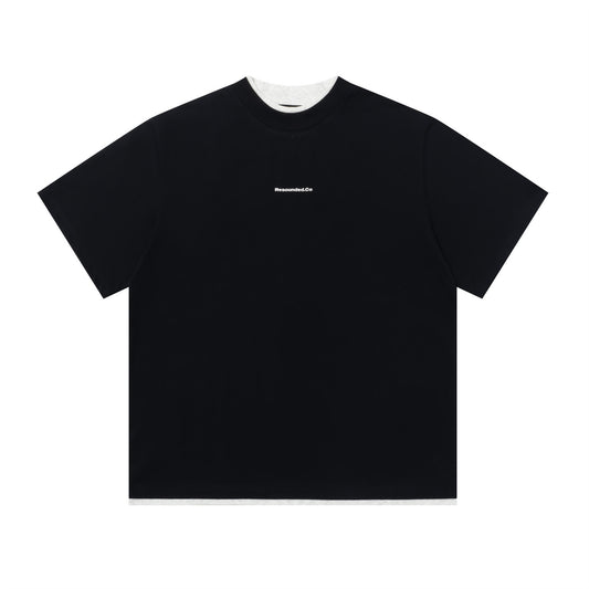 Letter Print Oversize Short Sleeve T-Shirt WN26898