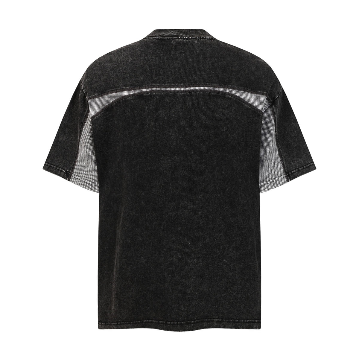 Waffle Panel Washed Short Sleeve T-Shirt WN26797