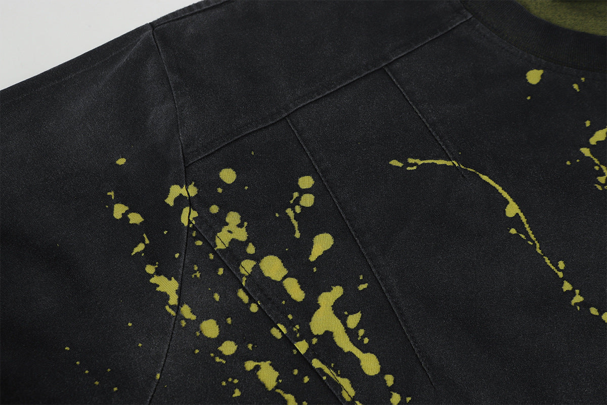 Washed Damage Long Sleeve T-Shirt WN23053