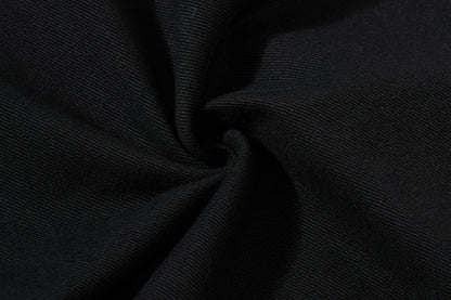 Asymmetric Cut Wide Leg Cargo Pants WN28015