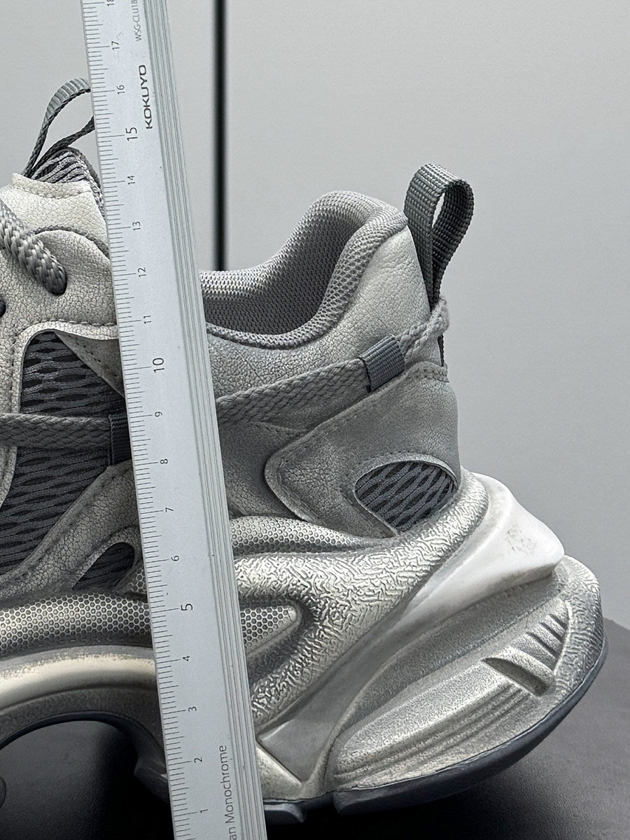 Mesh Panel Chunky Sole Sneakers WN24609