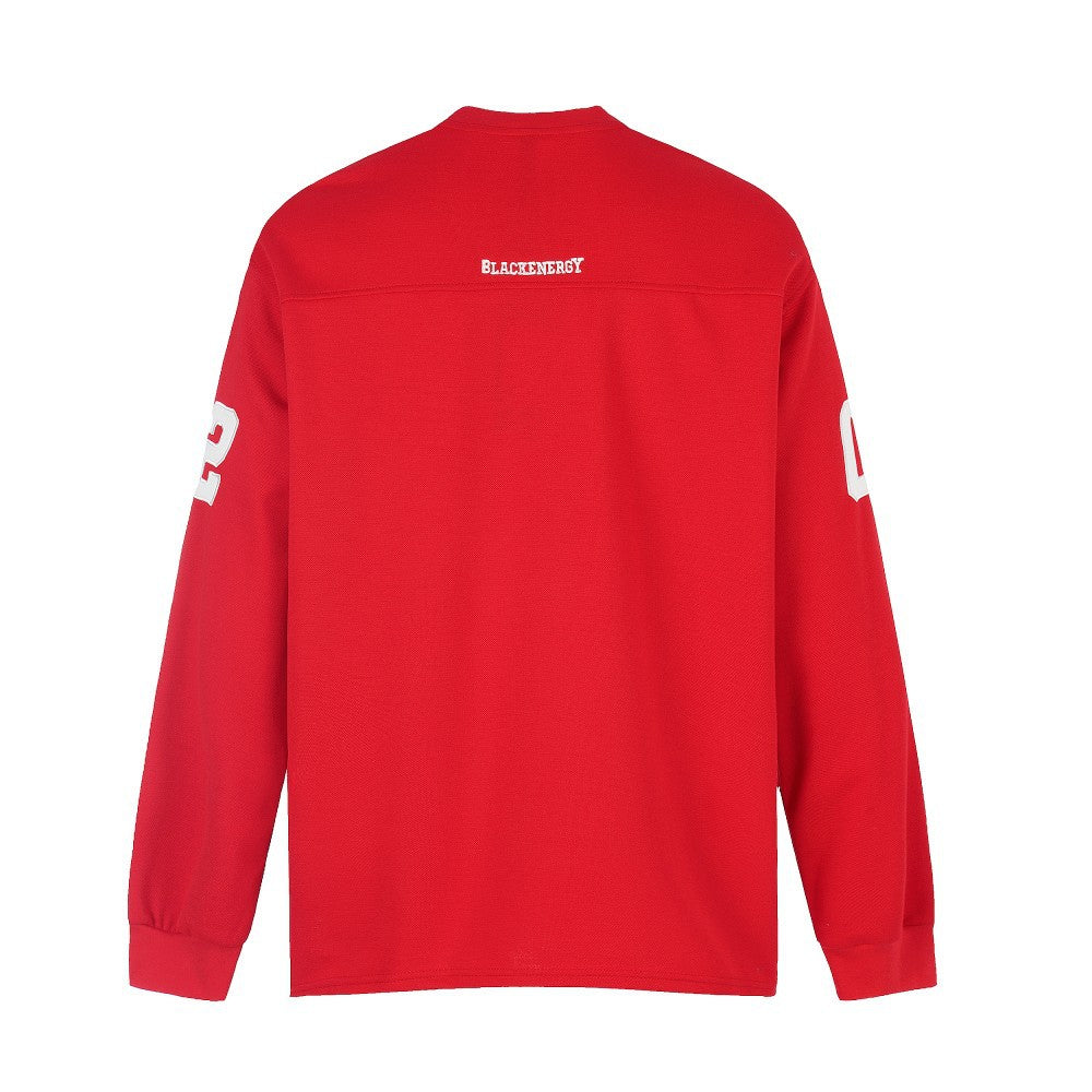 Number Graphic Long Sleeve T-Shirt WN28050