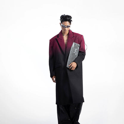 Paint Shoulder-Pad Coat WN20628