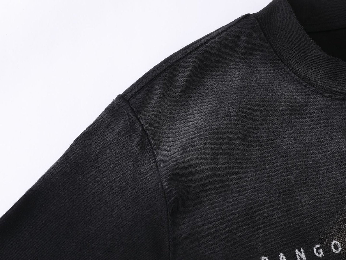 Heavyweight Spray Print Oversize Short Sleeve T-Shirt WN25821