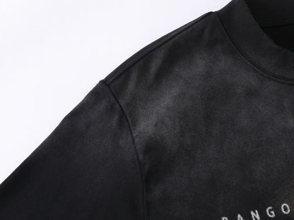 Heavyweight Spray Print Oversize Short Sleeve T-Shirt WN25821